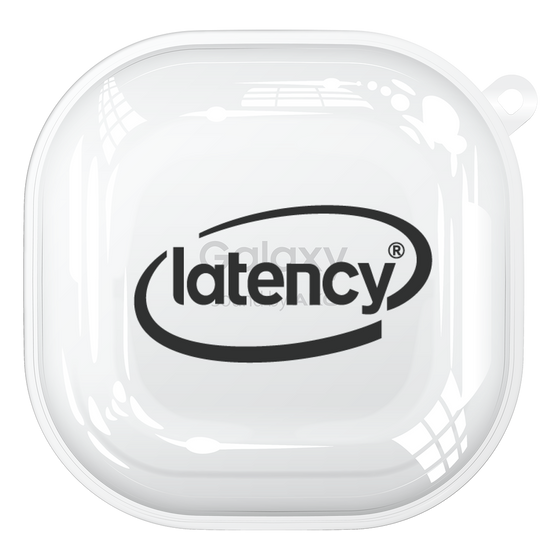 Galaxy Buds Proケース［ LATENCY - Circle logo - Black ］