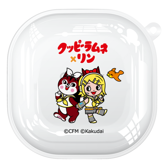 Galaxy Buds Proケース［ 初音ミク×クッピーラムネ - 鏡音リン×ラム - デフォルメイラスト ］