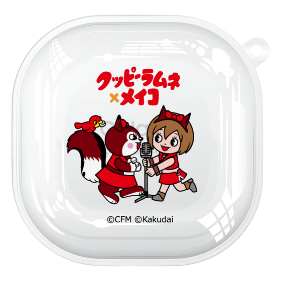 Galaxy Buds Proケース［ 初音ミク×クッピーラムネ - MEIKO×ラム - デフォルメイラスト ］