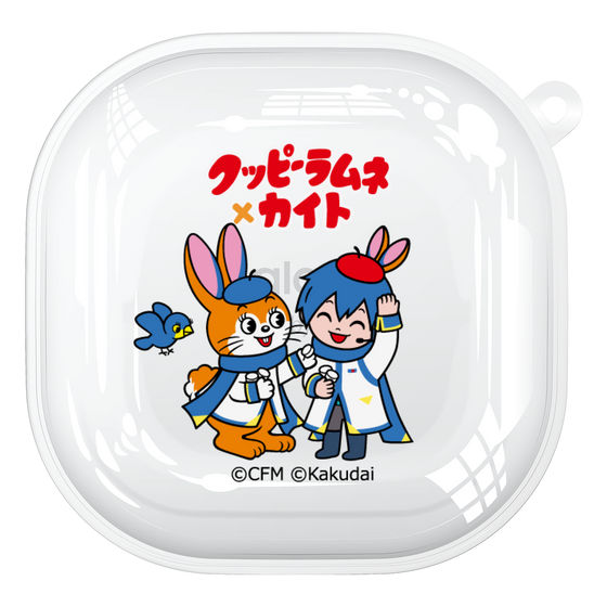 Galaxy Buds Proケース［ 初音ミク×クッピーラムネ - KAITO×クッピー - デフォルメイラスト ］