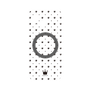プレミアムパネル with SnapMag［ CASEPLAY Crown dots Black - ケースプレイ・クラウン・ドッツ ブラック ］