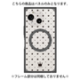 プレミアムパネル with SnapMag［ CASEPLAY Crown dots Black - ケースプレイ・クラウン・ドッツ ブラック ］