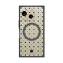 プレミアムパネル with SnapMag［ CASEPLAY Crown dots Black - ケースプレイ・クラウン・ドッツ ブラック ］