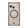 プレミアムパネル with SnapMag［ CASEPLAY Crown dots Black - ケースプレイ・クラウン・ドッツ ブラック ］