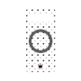 プレミアムパネル with SnapMag［ CASEPLAY Crown dots Black - ケースプレイ・クラウン・ドッツ ブラック ］