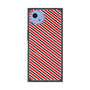 プレミアムパネル with SnapMag［ Small Stripe - Red × Black ］
