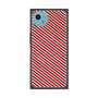 プレミアムパネル with SnapMag［ Small Stripe - Red × Black ］