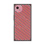 プレミアムパネル with SnapMag［ Small Stripe - Red × Black ］