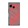 プレミアムパネル with SnapMag［ Small Stripe - Red × Black ］