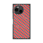 プレミアムパネル with SnapMag［ Small Stripe - Red × Black ］