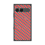 プレミアムパネル with SnapMag［ Small Stripe - Red × Black ］