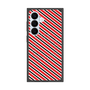 プレミアムパネル with SnapMag［ Small Stripe - Red × Black ］