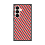 プレミアムパネル with SnapMag［ Small Stripe - Red × Black ］