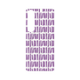 プレミアムパネル with SnapMag［ Nordic - Purple ］