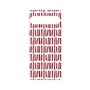 プレミアムパネル with SnapMag［ Nordic - Red ］