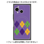 プレミアムパネル with SnapMag［ Nordic Argyle - Purple ］