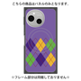 プレミアムパネル with SnapMag［ Nordic Argyle - Purple ］