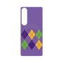 プレミアムパネル with SnapMag［ Nordic Argyle - Purple ］