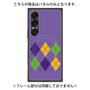 プレミアムパネル with SnapMag［ Nordic Argyle - Purple ］