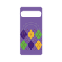 プレミアムパネル with SnapMag［ Nordic Argyle - Purple ］
