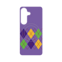 プレミアムパネル with SnapMag［ Nordic Argyle - Purple ］