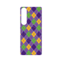 プレミアムパネル with SnapMag［ Argyle - Purple ］