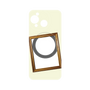 プレミアムパネル with SnapMag［ Photo Frame - Ivory ］