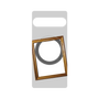 プレミアムパネル with SnapMag［ Photo Frame - Light Gray ］