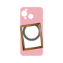 プレミアムパネル with SnapMag［ Photo Frame - Pink ］