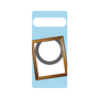 プレミアムパネル with SnapMag［ Photo Frame - Light Blue ］