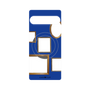 プレミアムパネル with SnapMag［ Photo Frames - Blue ］