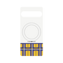 プレミアムパネル with SnapMag［ CASEPLAY Tartan Check - Yellow ］