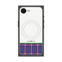 プレミアムパネル with SnapMag［ CASEPLAY Tartan Check - Purple ］
