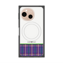 プレミアムパネル with SnapMag［ CASEPLAY Tartan Check - Purple ］