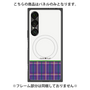 プレミアムパネル with SnapMag［ CASEPLAY Tartan Check - Purple ］