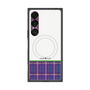 プレミアムパネル with SnapMag［ CASEPLAY Tartan Check - Purple ］