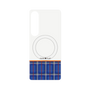 プレミアムパネル with SnapMag［ CASEPLAY Tartan Check - Blue ］