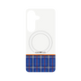 プレミアムパネル with SnapMag［ CASEPLAY Tartan Check - Blue ］