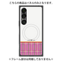 プレミアムパネル with SnapMag［ CASEPLAY Tartan Check - Pink ］