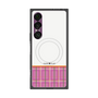 プレミアムパネル with SnapMag［ CASEPLAY Tartan Check - Pink ］