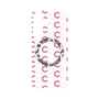 プレミアムパネル with SnapMag［ オリジナル - CASEPLAYイニシャル総柄 - ピンク ］
