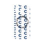 プレミアムパネル with SnapMag［ オリジナル - CASEPLAYイニシャル総柄 - ネイビー ］
