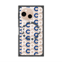 プレミアムパネル with SnapMag［ オリジナル - CASEPLAYイニシャル総柄 - ネイビー ］
