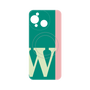 プレミアムパネル with SnapMag［ オリジナル - initial color line - W green ］