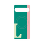 プレミアムパネル with SnapMag［ オリジナル - initial color line - L green ］