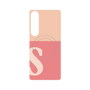 プレミアムパネル with SnapMag［ オリジナル - initial two tone - S pink ］
