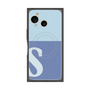 プレミアムパネル with SnapMag［ オリジナル - initial two tone - S blue ］