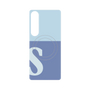 プレミアムパネル with SnapMag［ オリジナル - initial two tone - S blue ］