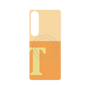 プレミアムパネル with SnapMag［ オリジナル - initial two tone - T orange ］