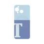 プレミアムパネル with SnapMag［ オリジナル - initial two tone - T blue ］